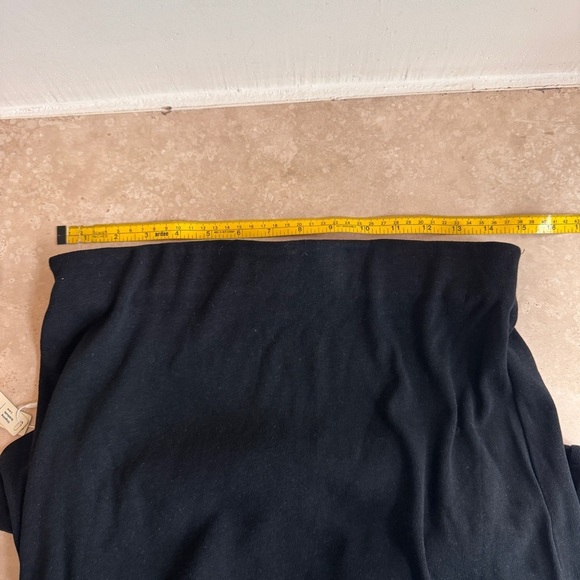 OGL Black Soft Thermal Pull On Pull On Midi Womens Size M Elastic Waist - Picture 8 of 16